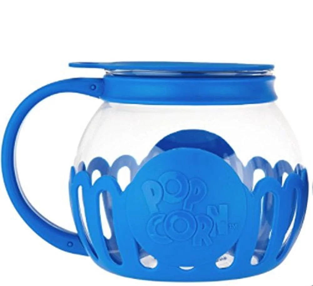 3QT Microwave Popcorn Popper with Glass Lid U515549