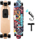 36 Electric Skateboard with Remote, 700W Dual Motor, 15.5 MPH Max Speed, 8-11 Miles Range, 8 Layer Maple M298