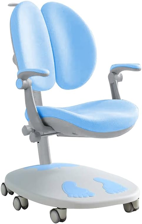 Kids Adjustable Height Study Chair with Footrest N5327