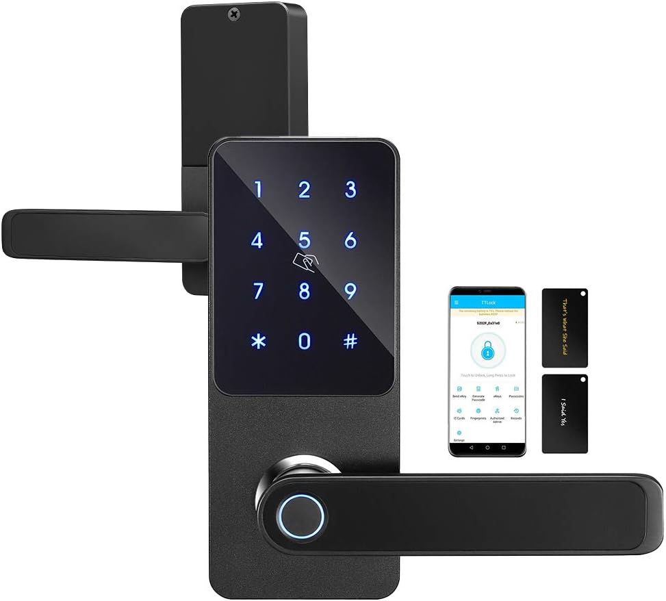 Smart Lock with Fingerprint Scanner and Keypad I680175
