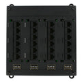CAT 6 24 Port Black Patch Panel Q136617