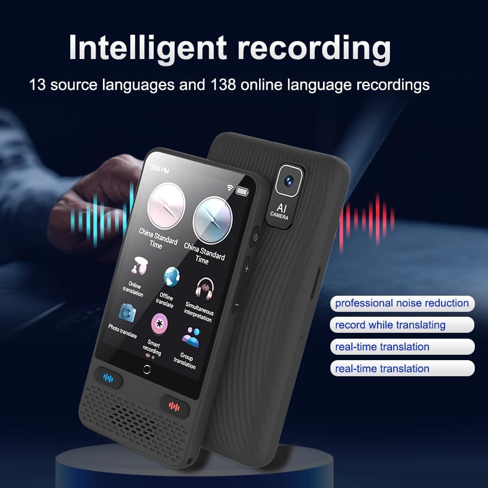 138 Language Two-Way Instant Translator Device U4494