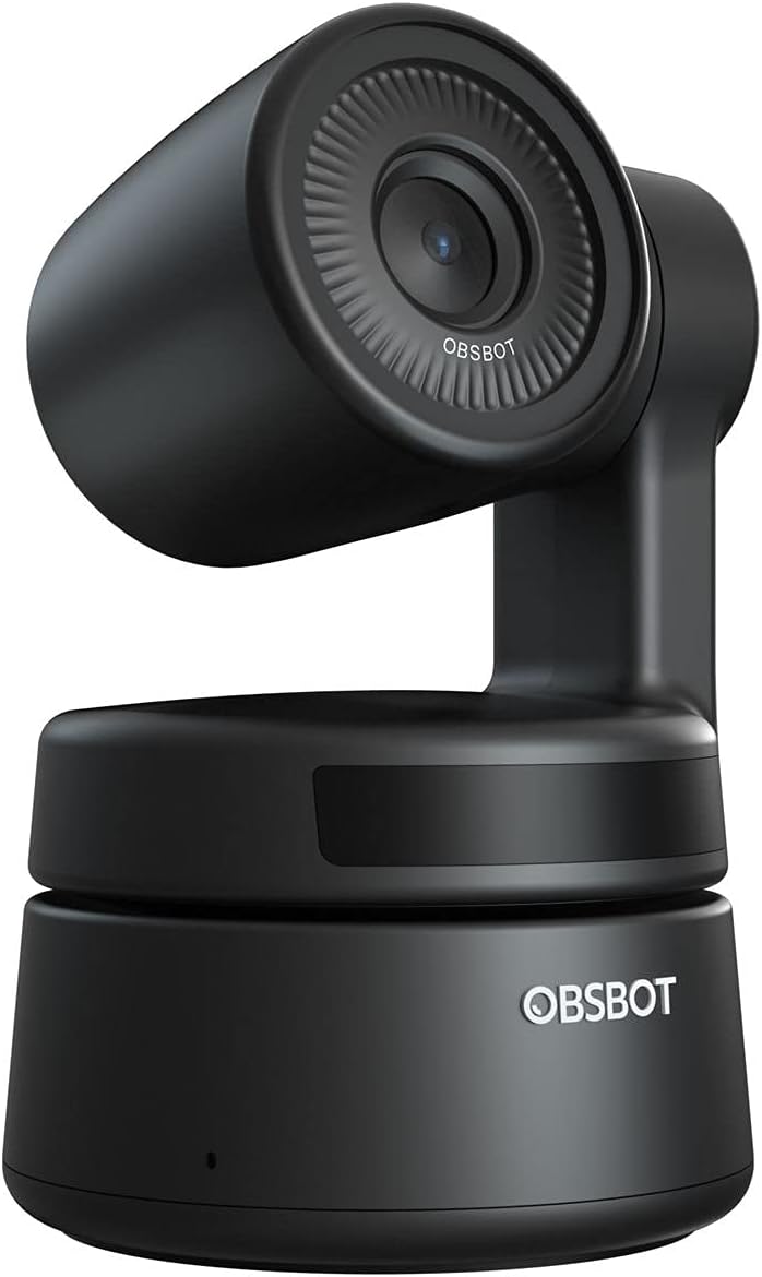 Full HD PTZ Webcam with Dual Microphones Black Y127166