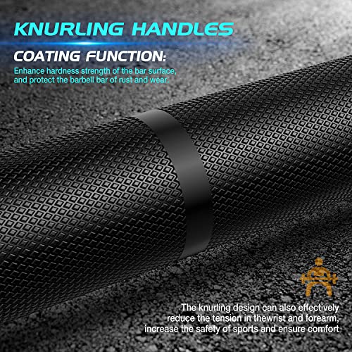 7-Foot Solid Iron Weighted Barbell V6873