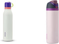 24oz 32oz Insulated Stainless Steel Water Bottles with Straw and Spout T87570