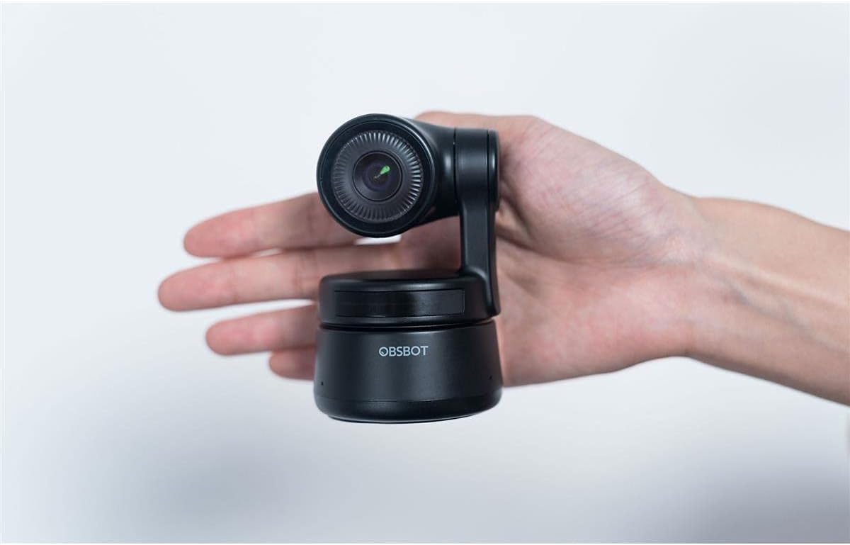 Full HD PTZ Webcam with Dual Microphones Black Y127166