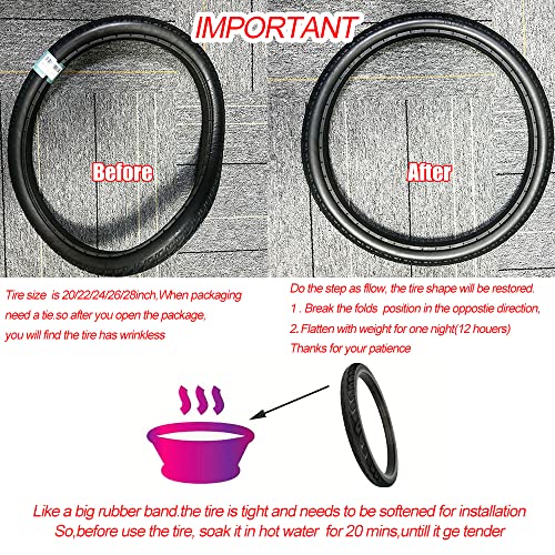 700x23C Solid Tubeless Road Bike Tires S492
