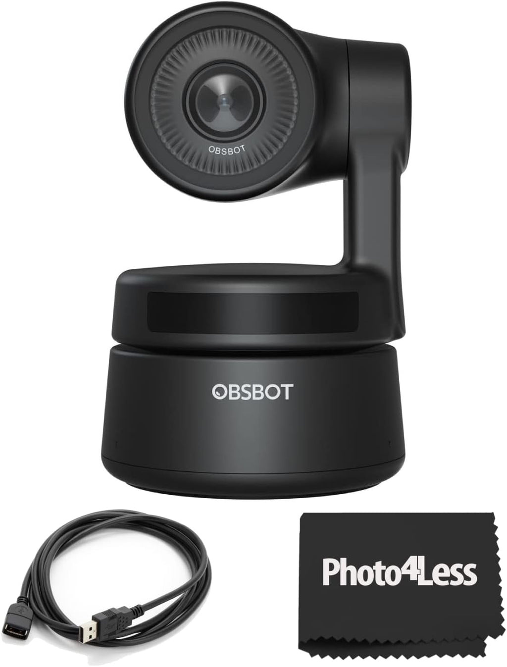 Full HD PTZ Webcam with Dual Microphones Black Y127166