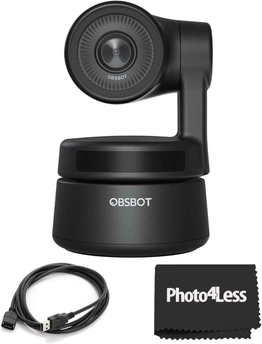 Full HD PTZ Webcam with Dual Microphones Black Y127166