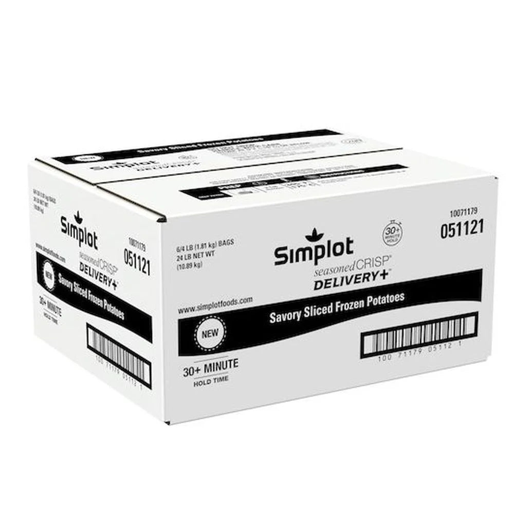 1/4 Savory Battered Potato Skin On Slice, 4 Pound R468099