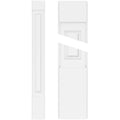 Raised Panel PVC Pilaster with Capital and Base (Pair) P798