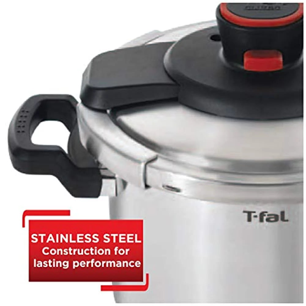 Stainless Steel 6.3-Quart Pressure Cooker O65886