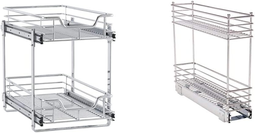 2-Tier Sliding Cabinet Organizer J7224