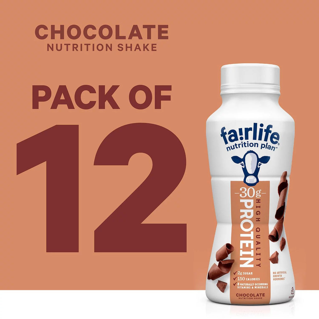 12 Pack 11.5 fl oz Chocolate Protein Shake J577897