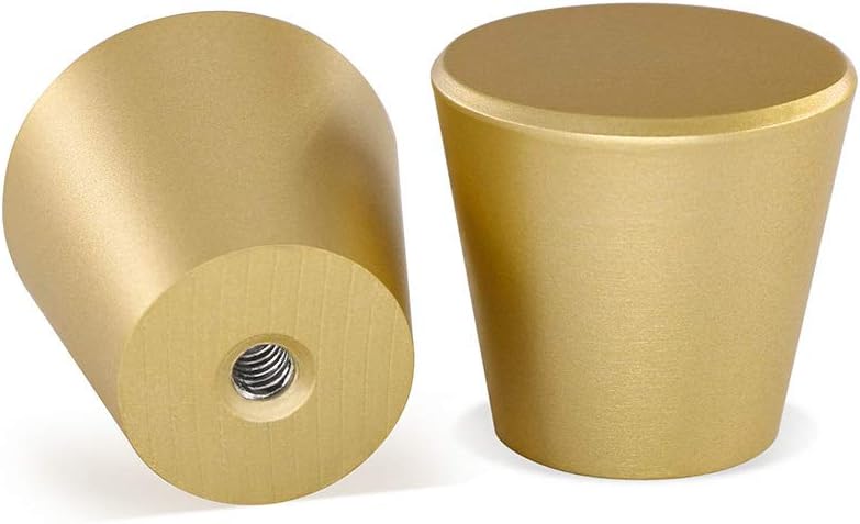 Brushed Brass Cabinet Knobs 10 Pack W244