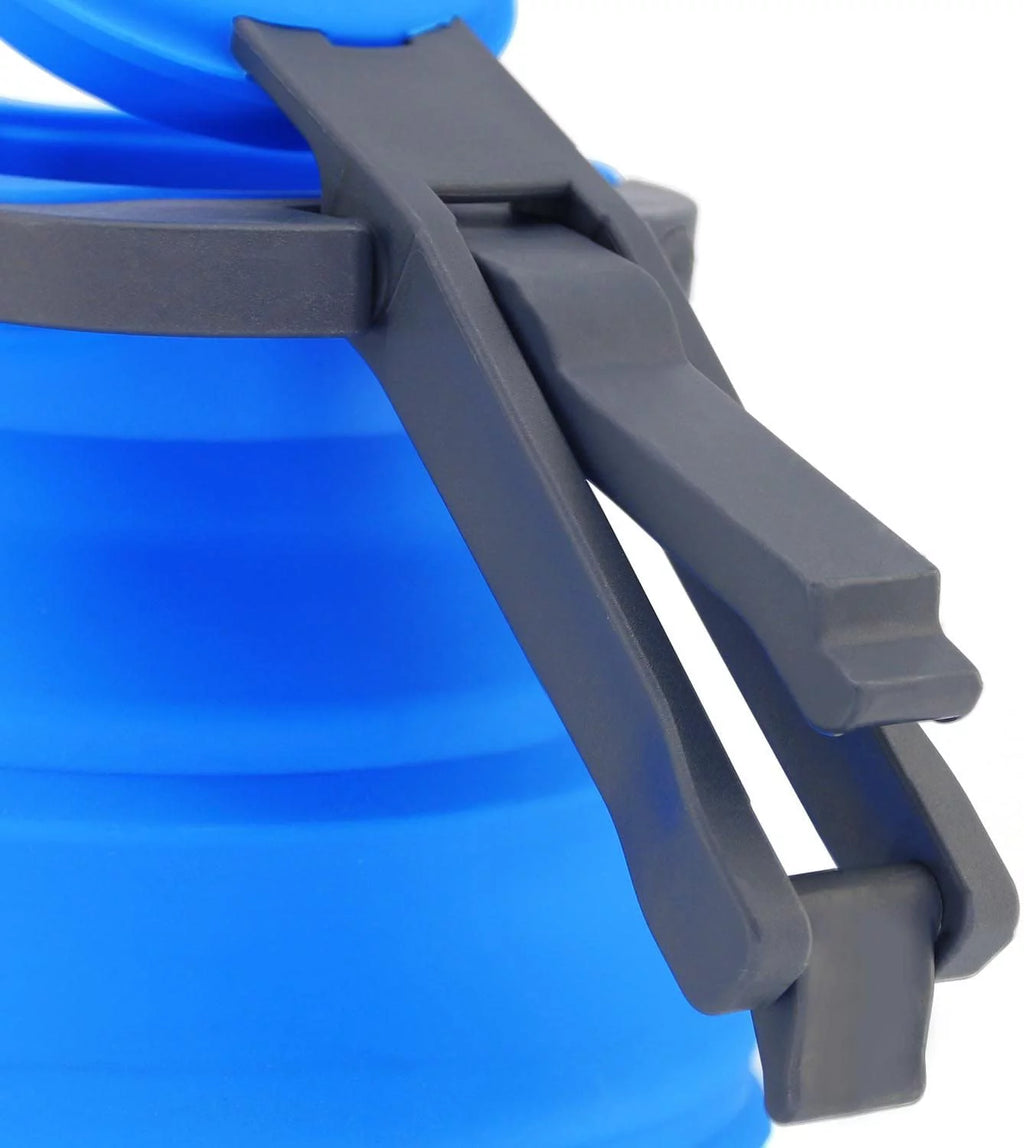 Blue 42 Ounce Collapsible Camping Kettle U403