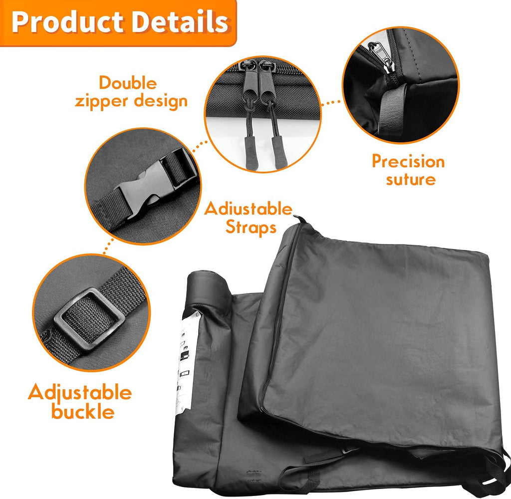Soft Top Window Storage Bag with Carry Handle O1205