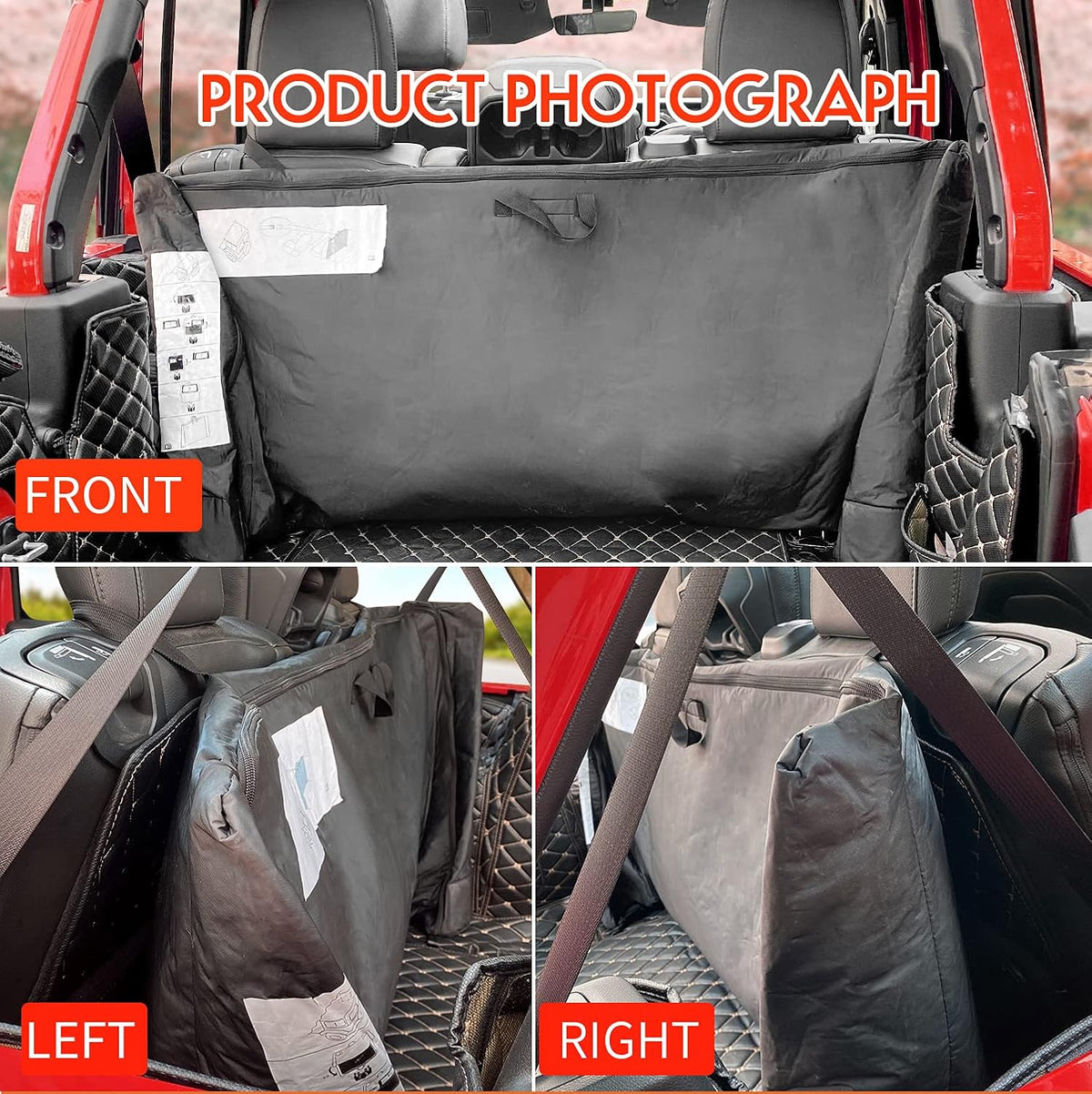Soft Top Window Storage Bag with Carry Handle O1205