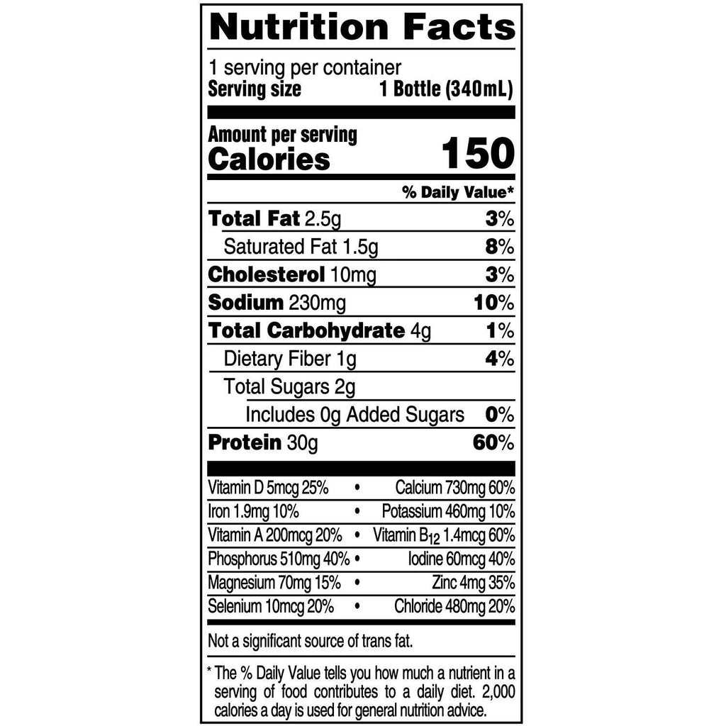 12 Pack 11.5 fl oz Chocolate Protein Shake J577897