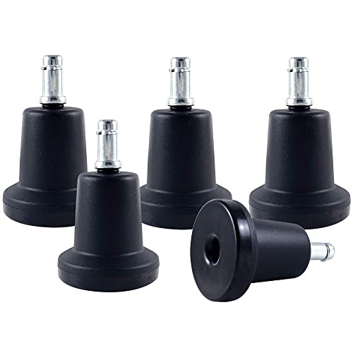 2.5 Inch Office Chair Casters with Dual Injection Polyurethane Wheels W29971