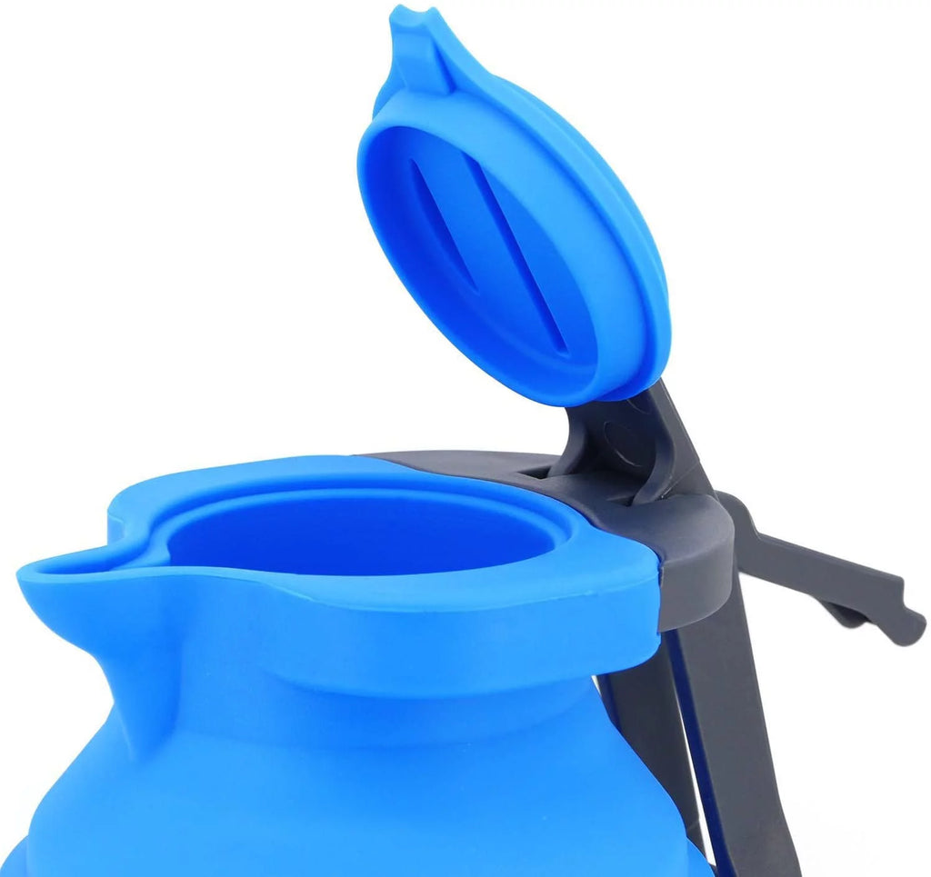 Blue 42 Ounce Collapsible Camping Kettle U403