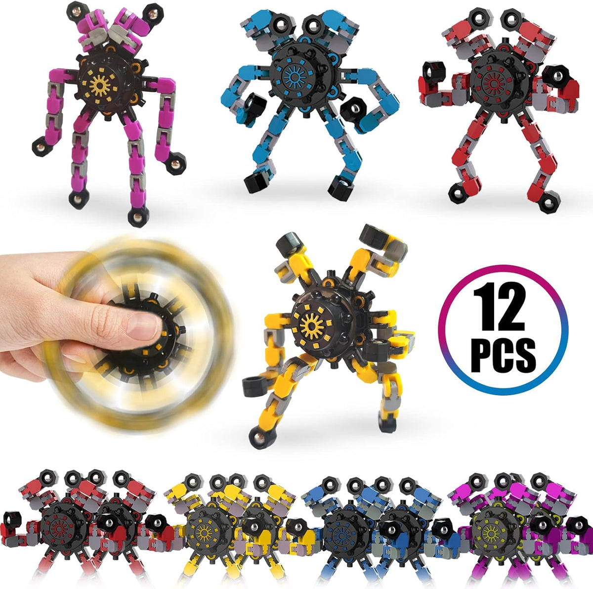 12 Packs Fidget Toys W647