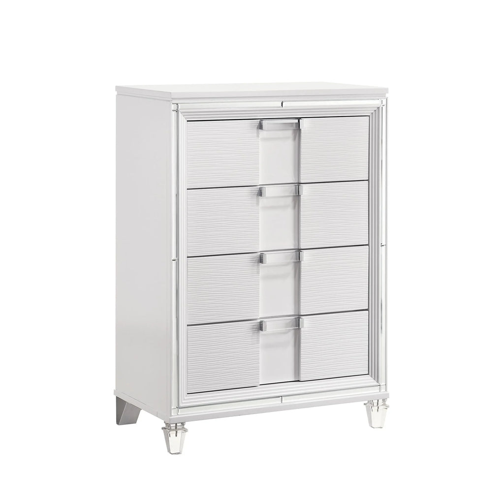 White 5-Drawer Chest C767404