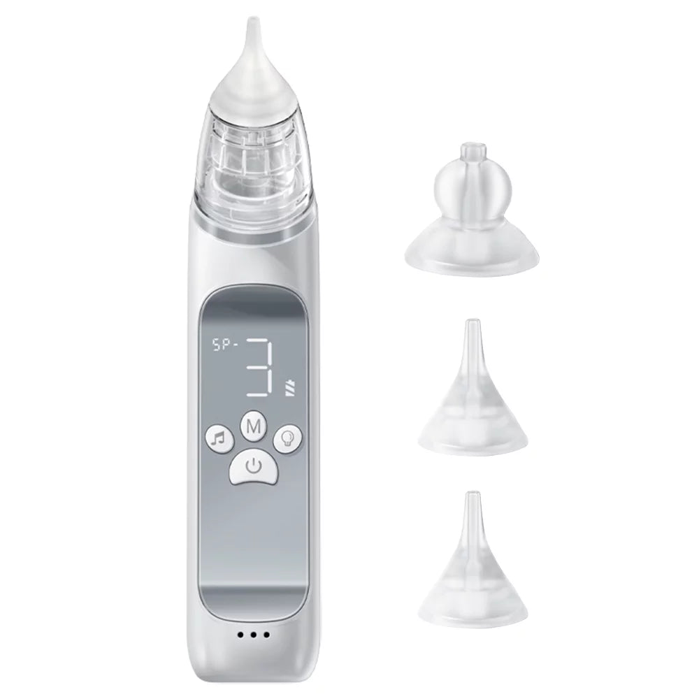 Portable Electric Baby Nasal Aspirator with Storage Case 3pcs L788625