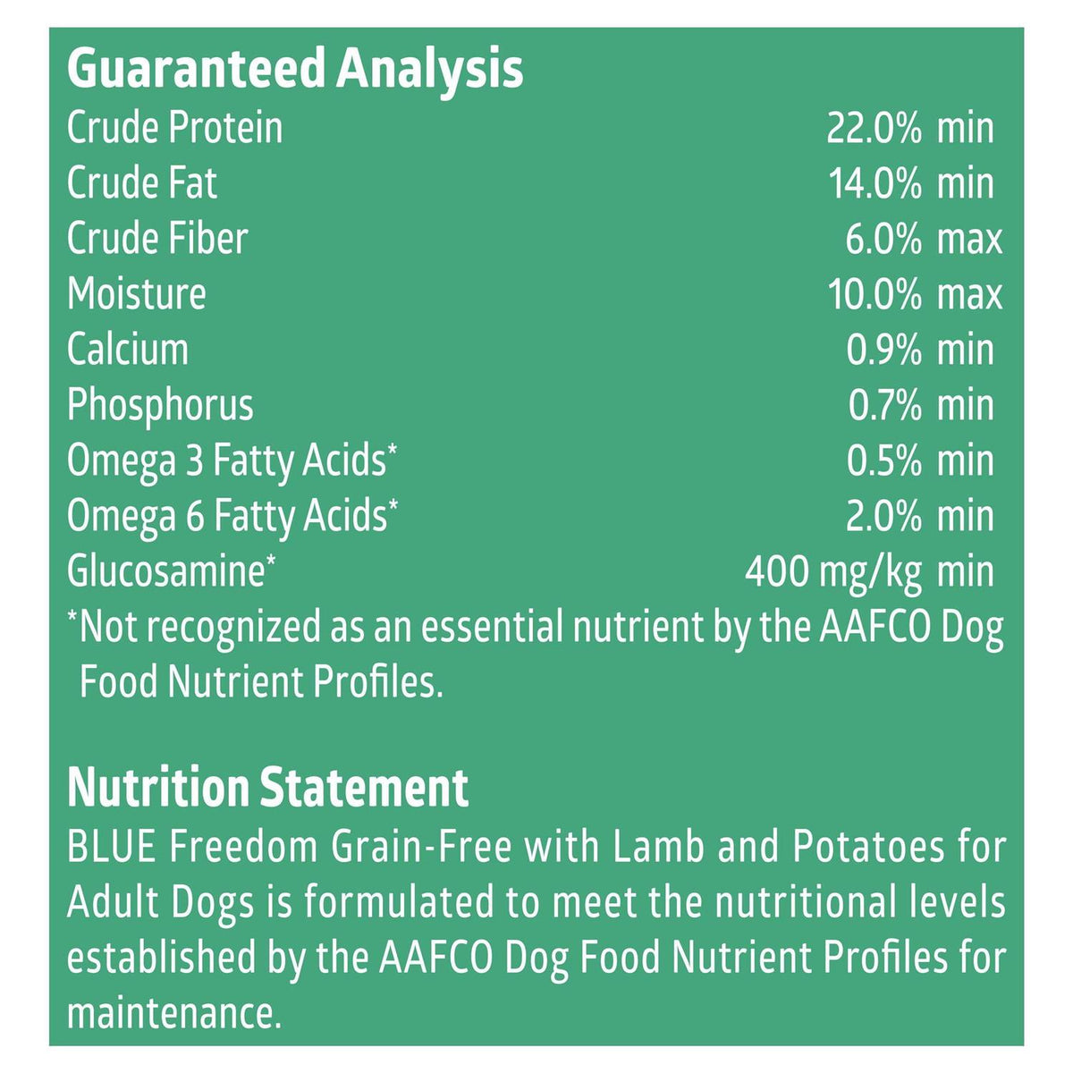 Grain-Free Lamb Recipe Dry Dog Food D182074