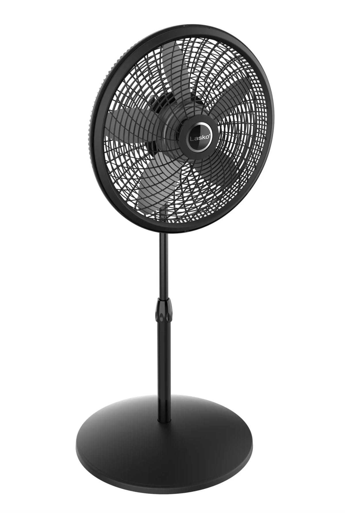 Adjustable Pedestal Fan, 3 Speeds, Gray X847499