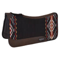 Black Wool Contour Saddle Pad N185
