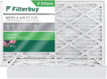 17x25x4 MERV 8 Pleated HVAC Air Filters (2-Pack) P821
