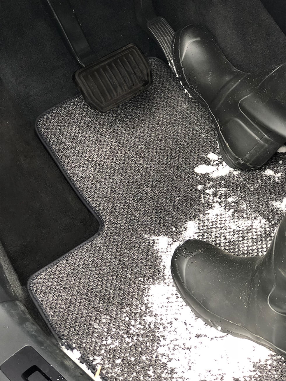 Charcoal Textile Car Mats E544