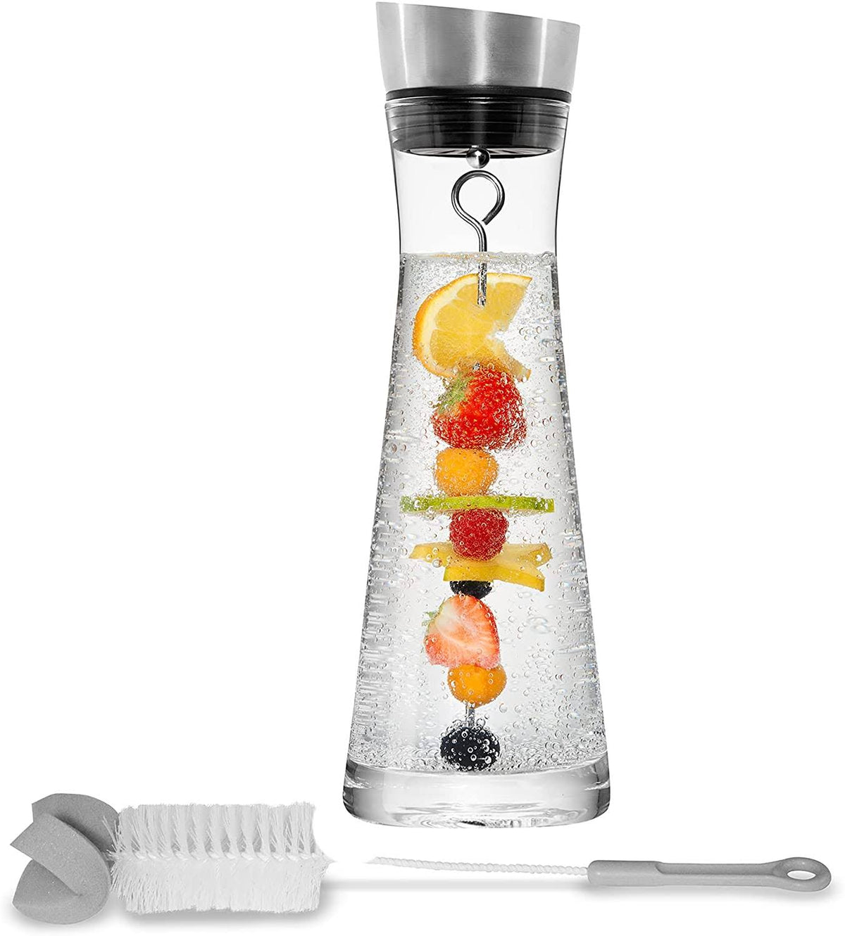 Transparent Glass Carafe Set U1743