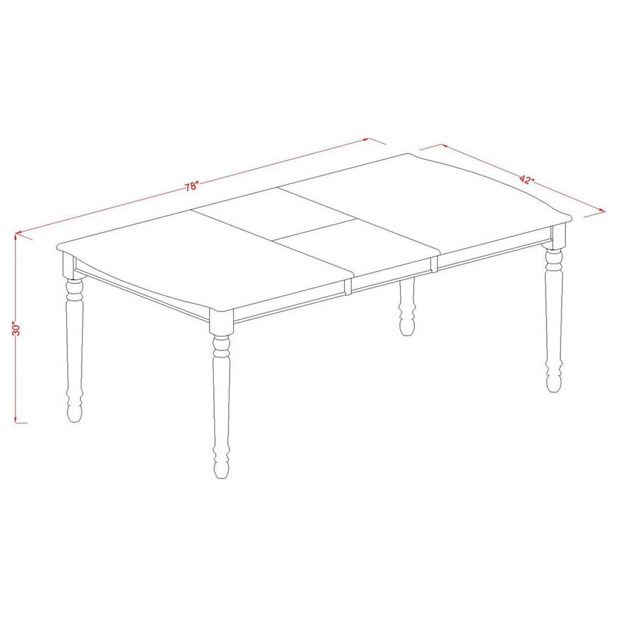 9-Piece Rectangular Dining Table Set with 8 Upholstered Chairs T7438