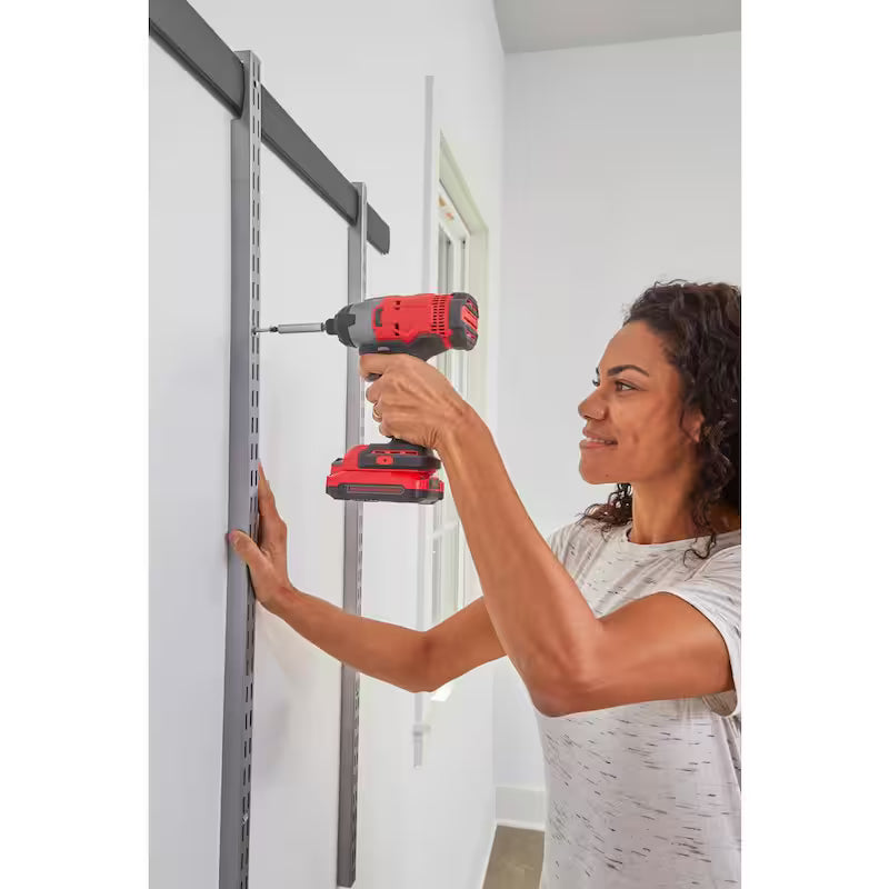 16 in. x 48 in. Wire Garage Wall Shelving Kit (3-Pack) D655