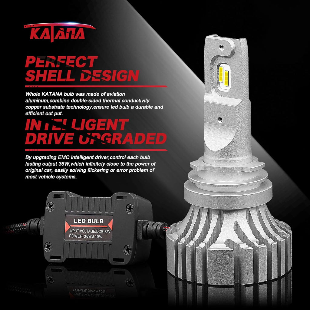 6500K LED Bulbs Halogen Replacement Pack of 2 H469