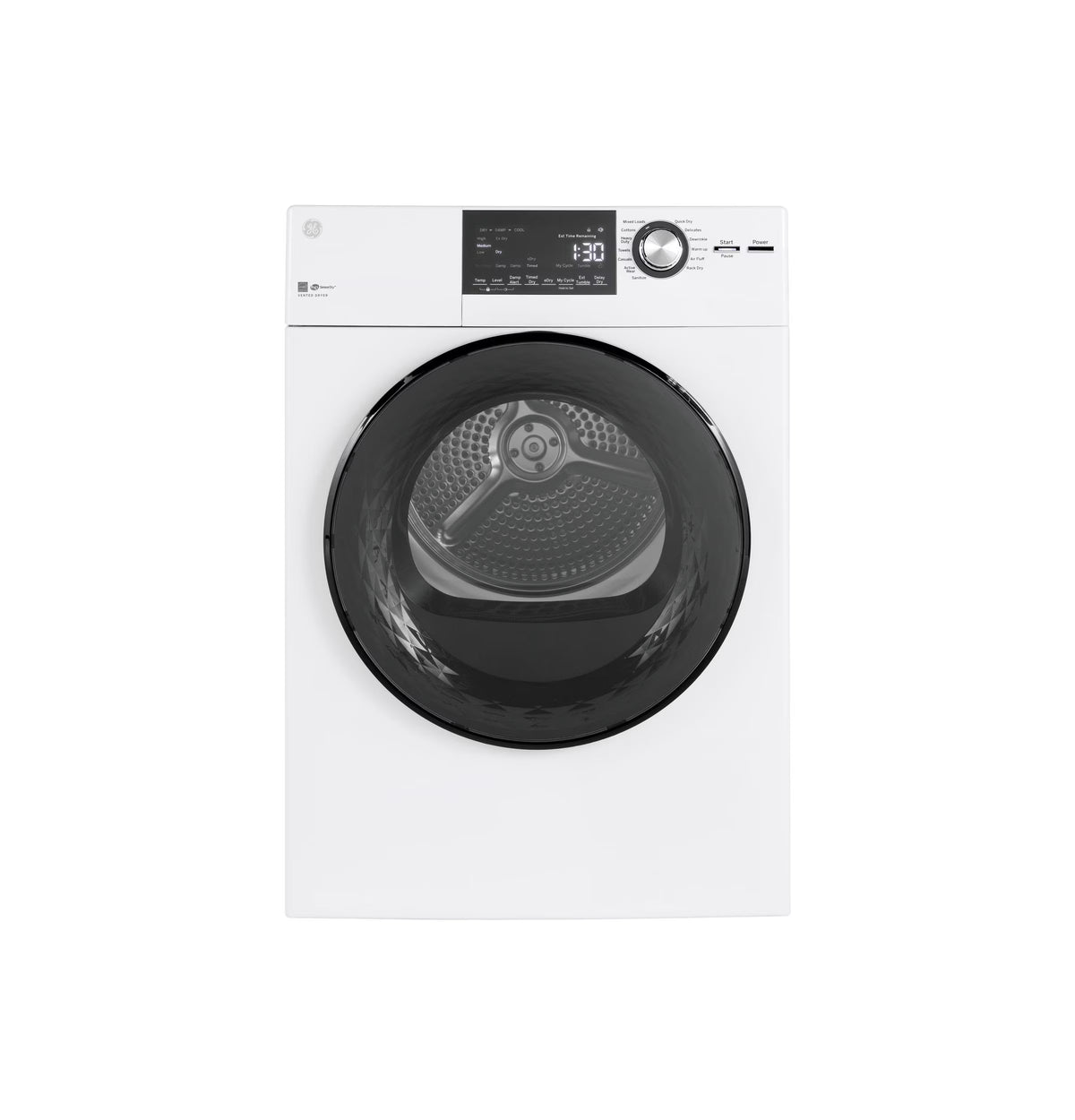 24" 4.3 Cu.Ft. Front Load Vented Electric Dryer with Stainless Steel Basket R810
