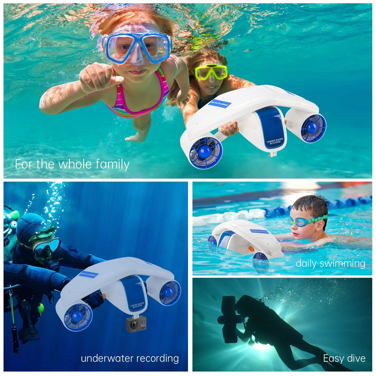Electric Underwater Sea Propeller with 2 Speed Level P48007