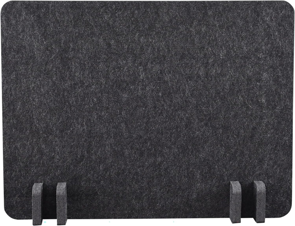 Castle Gray Acoustic Desk Divider 4-Pack O404373