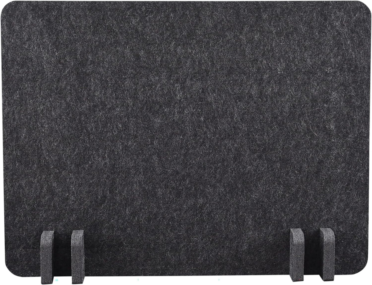 Castle Gray Acoustic Desk Divider 4-Pack O404373