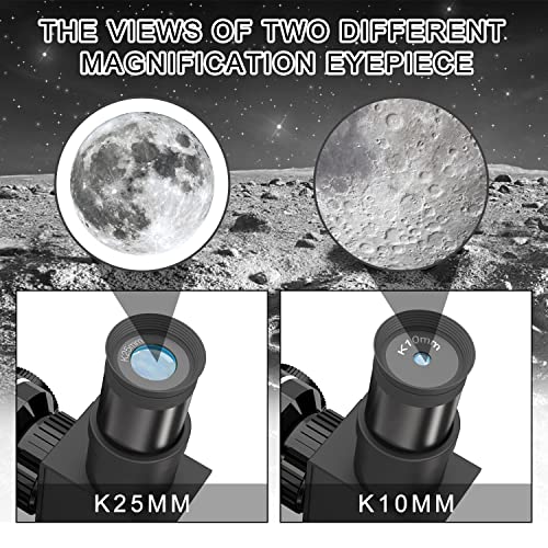 70mm Astronomy Refractor Telescope with Adjustable Tripod I295