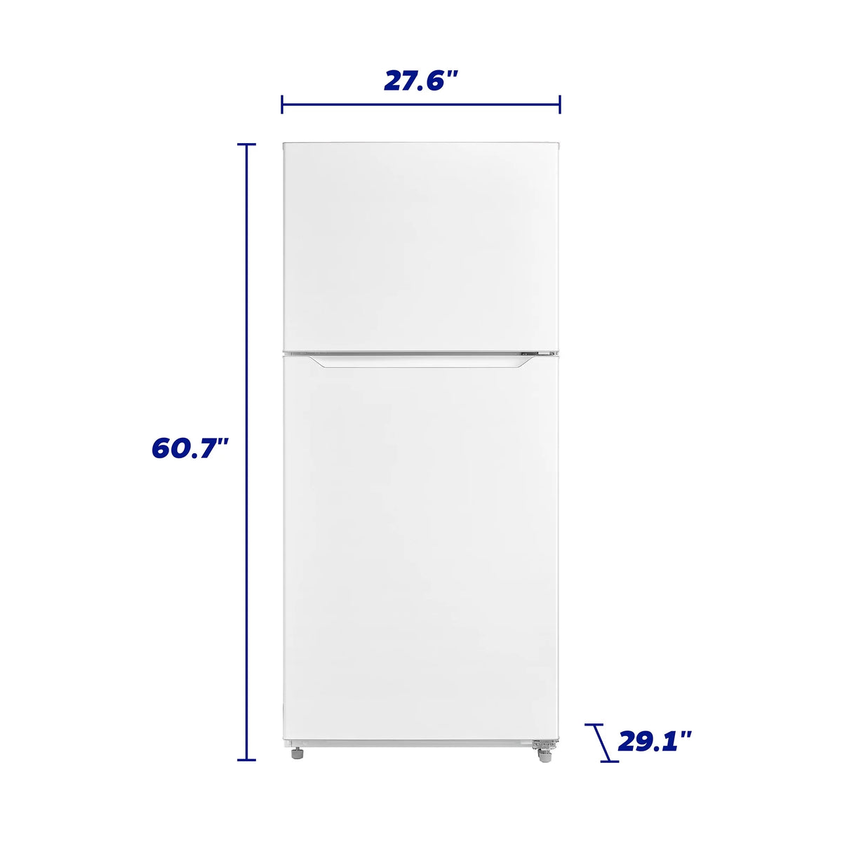 14.2 cu. ft. Top Freezer Refrigerator White B513723