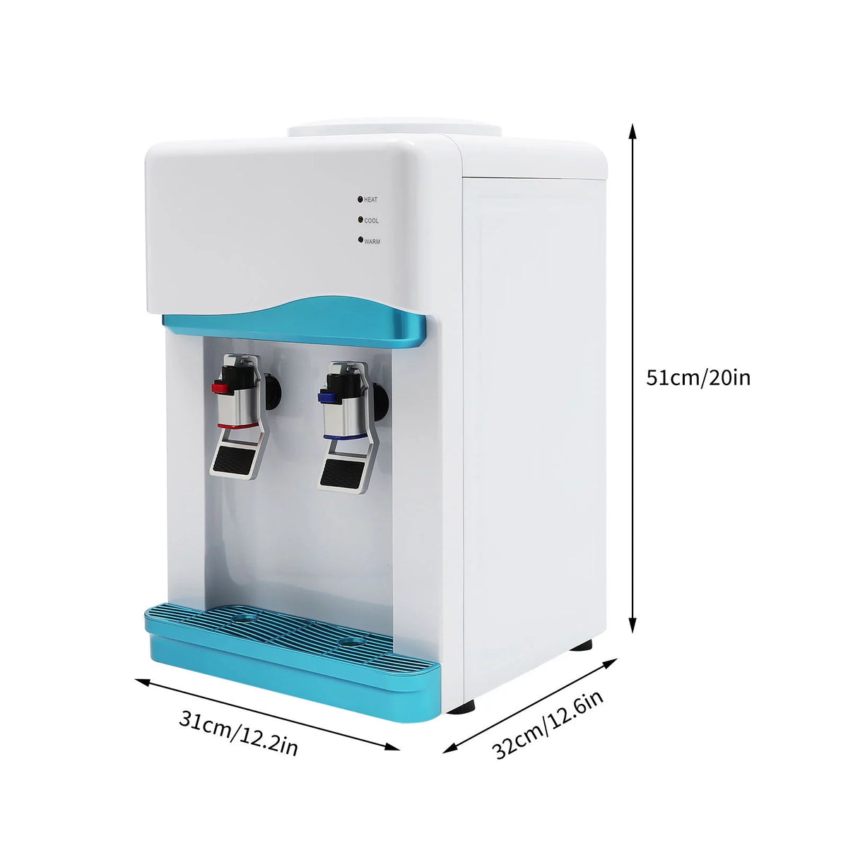 Desktop Hot & Cold Water Dispenser with Child Safety Lock O879807