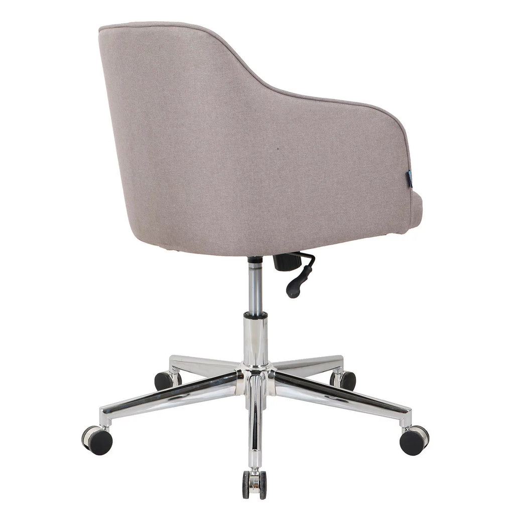 Tan Fabric Swivel Lounge Chair B31121
