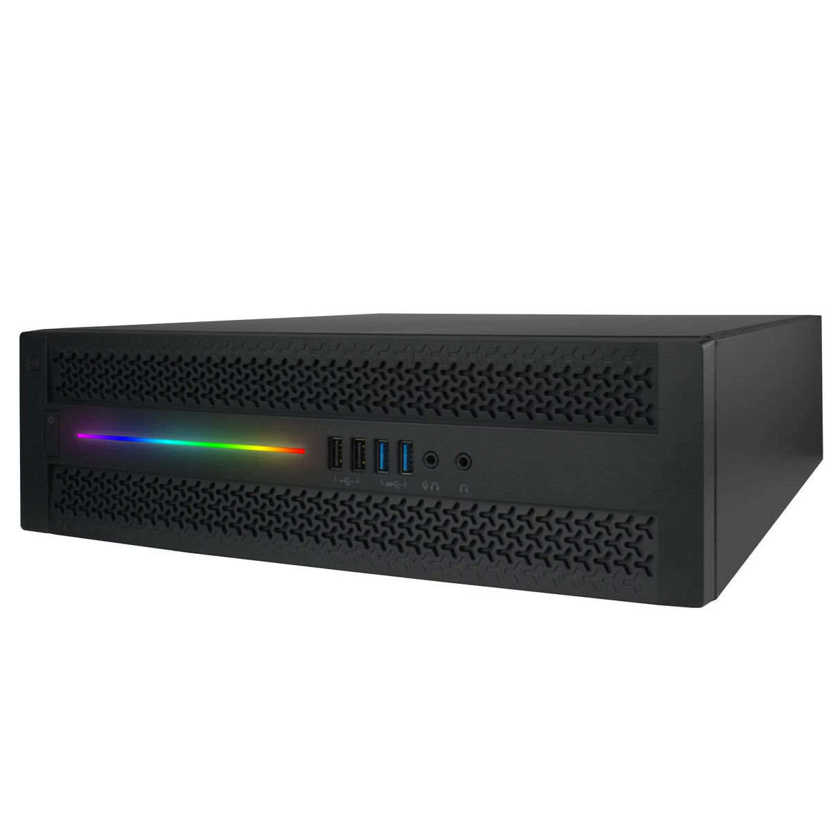 Refurbished Small Desktop Computer with 32GB RAM, 500GB SSD + 4TB HDD, Wi-Fi, Bluetooth, Win 10 Pro P16845