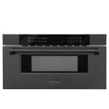 1000-Watt Built-In Microwave Drawer in Black Stainless Steel M6454