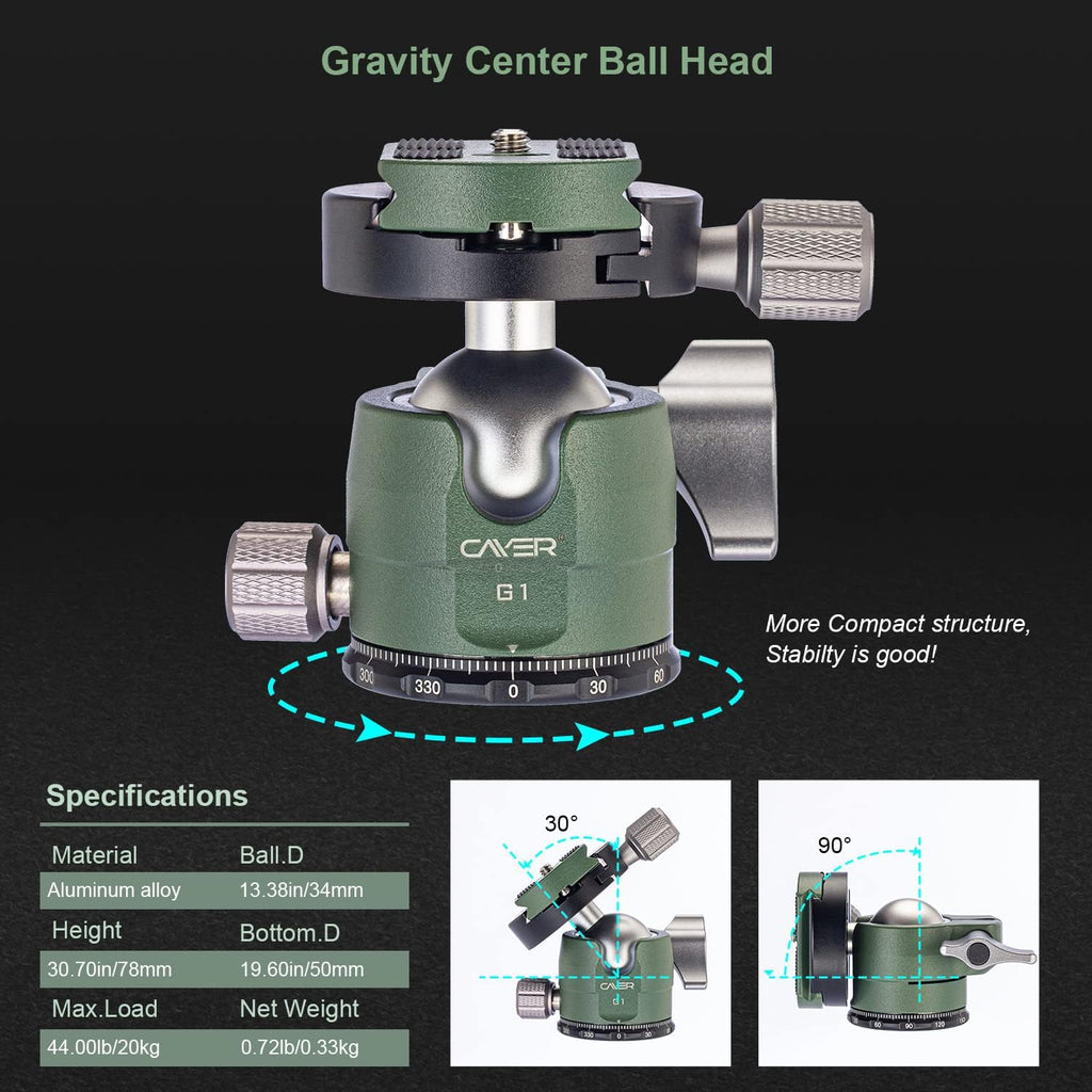 Aluminium 4-Section Camera Tripod with Ball Head N25836
