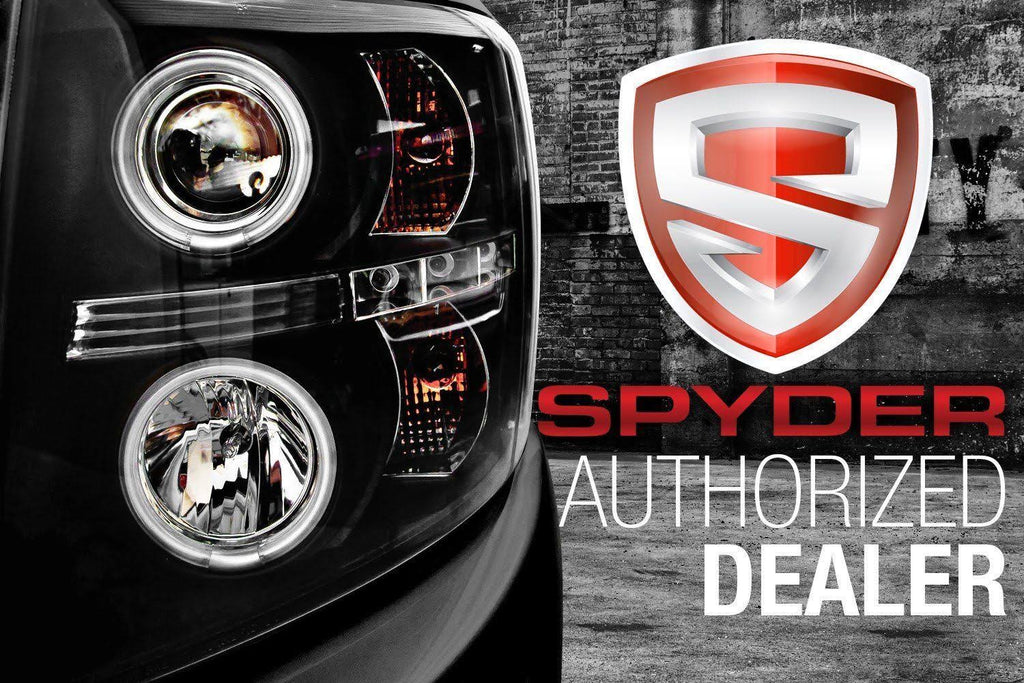 Chrome Halo LED Projector Headlights E738863