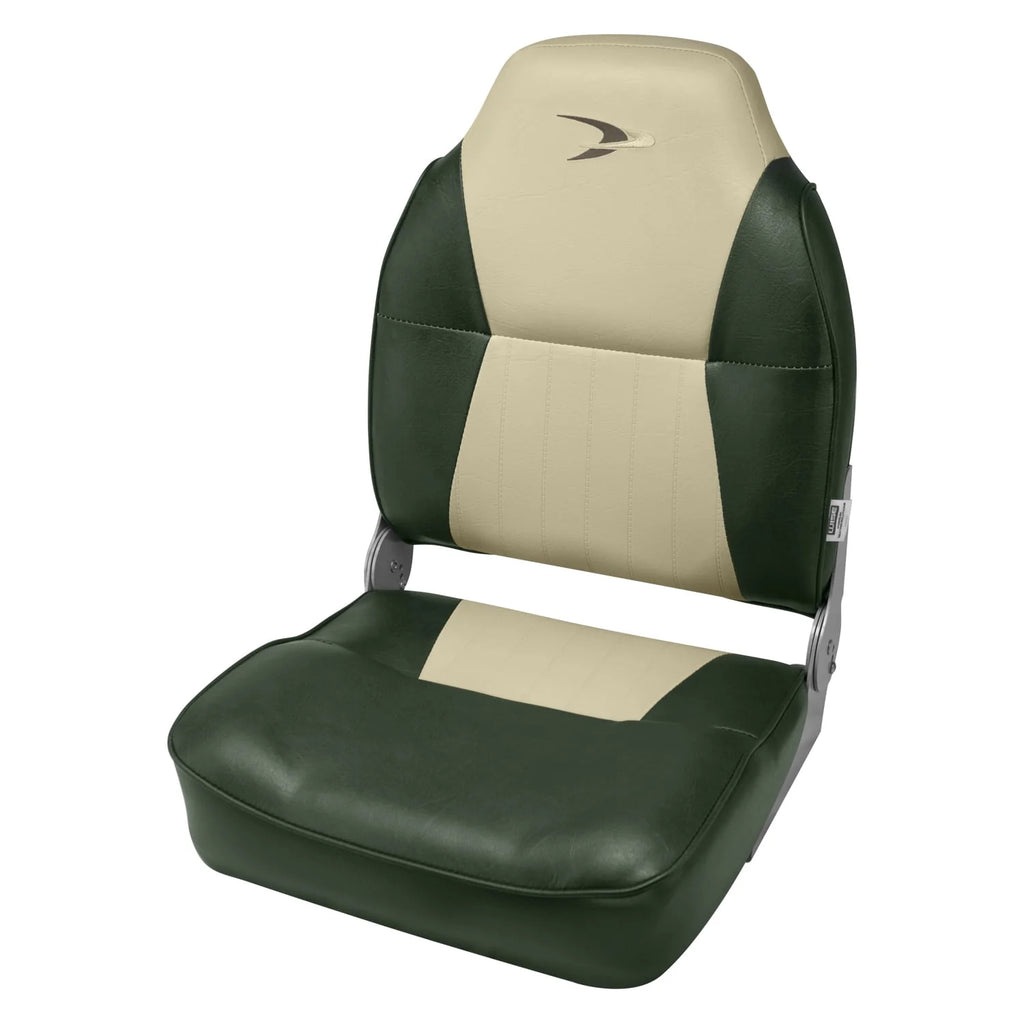 Grey Navy High-Back Boat Seat G89342